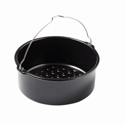 Küpsetusvorm Airfryer ümar 20x19x7,5cm, 1,6l, sangaga