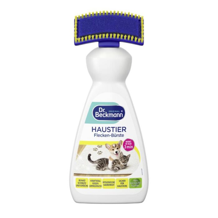 Lõhna- ja plekieemaldaja loomaplekkidele harjaga 650ml