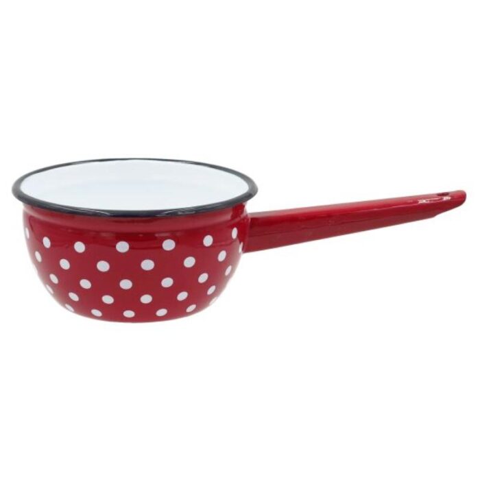 Emailkopsik Punane/valge täpp 1,5l