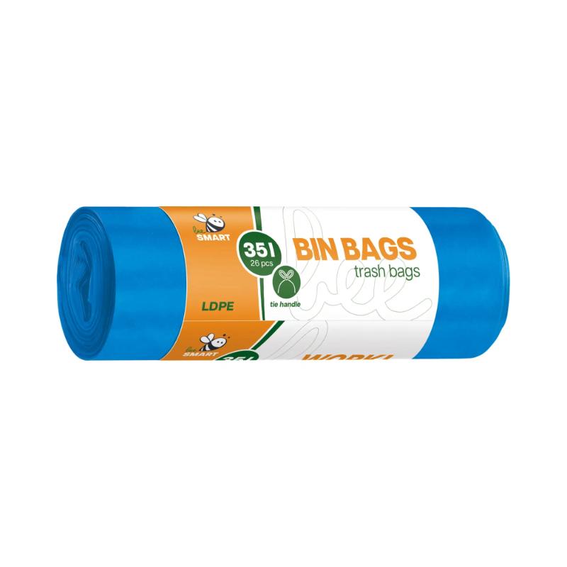 5900942242429 Prügikott Bee Smart 35lx26tk sangadega,sinine