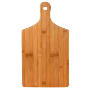Lõikelaud käepidemega, bambus, 44x24x0,8cm