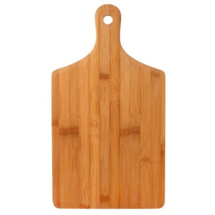 Lõikelaud käepidemega, bambus, 44x24x0,8cm