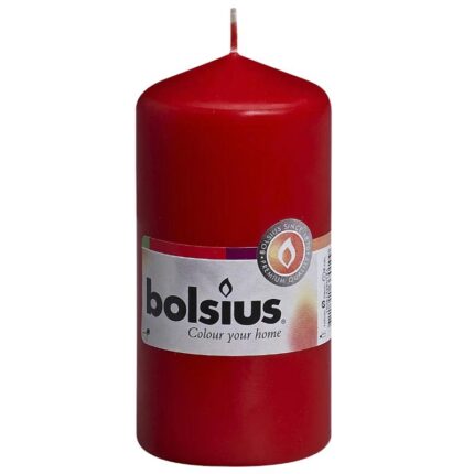 Lauaküünal 200/68mm 78h, punane Bolsius