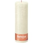 Lauaküünal Rustic Shine 30x10cm, pärlvalge Bolsius