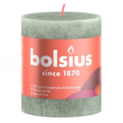 Lauaküünal Rustic Shine 80/68, heleroheline Bolsius