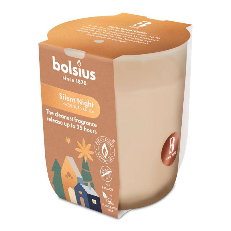 8717847197818 Lõhnaküünal klaasis Vaikne öö 25h