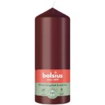 Lauaküünal 159/58mm 42h, sametpunane Bolsius