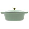 Malmpott ovaalne 3,2L/ 27x21,3cm, mündiroheline - Image 3