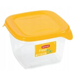 Toidukarp Fresh&Go 0,45l, kandiline, kollane