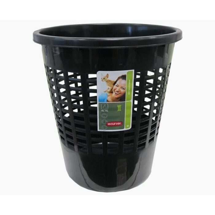 Paberikorv 10l, must Curver