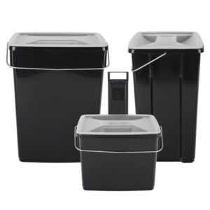 Sorteerimisprügikastide komplekt 10+10+6l