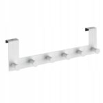 Uksenagi 5-konksuga, valge Wenko