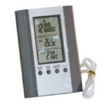 Digitaalne sise/välistermomeeter+kell