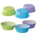 Muffinivormid Täpp 5cm, 60tk Papstar