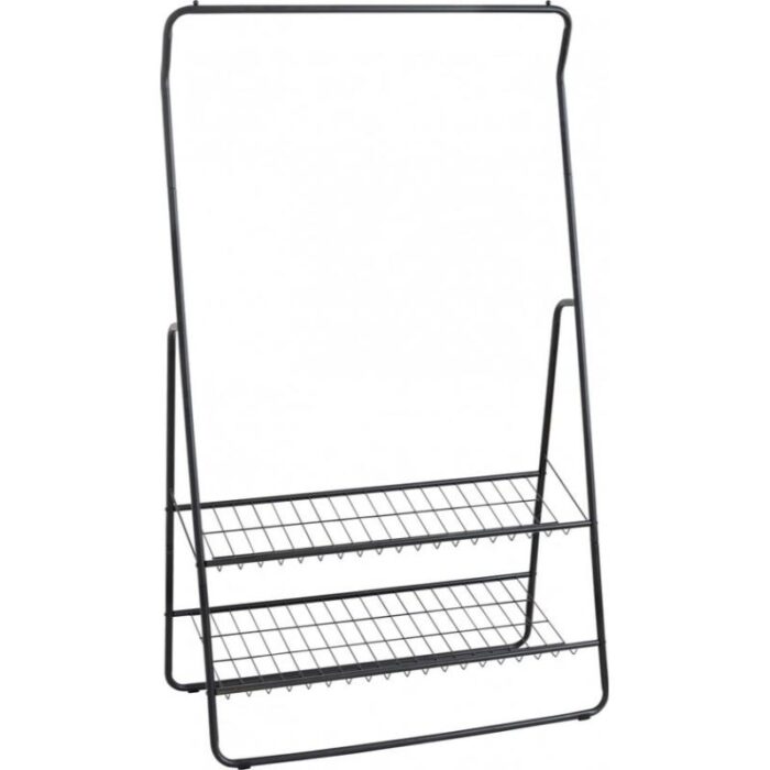 Riidestange Shiva 92x48x159cm, must