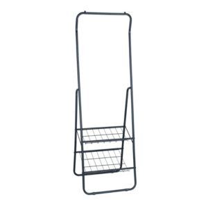 Riidestange Shiva 50x48x159cm, must