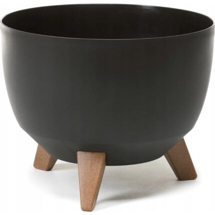 Lillepott Roma LEGS d.40/h.25cm, must