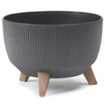 Lillepott Roma Jumper LEGS d.24/h.20cm, grafiit