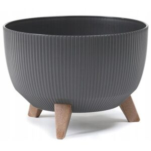 Lillepott Roma Jumper LEGS d.24/h.20cm, grafiit