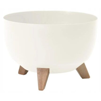 Lillepott Roma LEGS jalgadel d.40/h.25cm beež