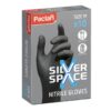 Nitriilkindad M 10tk, Silver Space, must Paclan