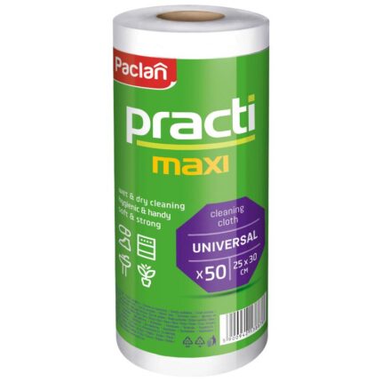 Puhastuslapid rullis Practi 50tk 25x30cm