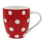 Kruus Täpp 500ml, punane/valge