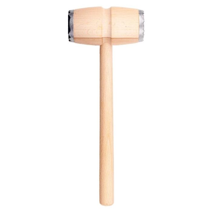 Lihahaamer metallplaadiga 25x11x5cm