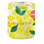 Citronella küünal klaasis 29h, 82/68mm Bolsius