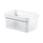 Korv Infinity 4,5L valge (26x18x12cm)