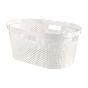 Pesukorv Infinity 40l, valge