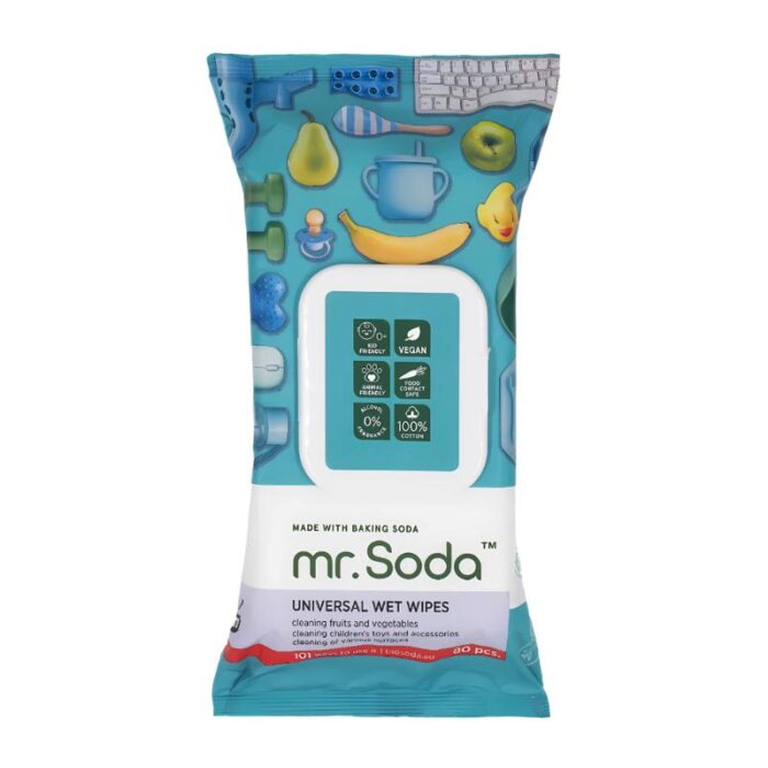 Niisked puhastuslapid Mr.Soda Universal 80tk