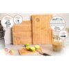 Lõikelauad Classic 3tk, bambusest MasterChef