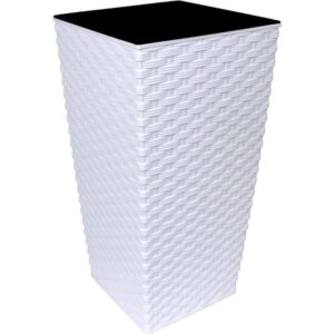 Lillepott Finezia Rotang M h.57cm, valge
