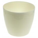 Lillepott Magnolia d.12/h.10,4cm, pärlvalge