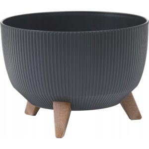 Lillepott Roma Jumper LEGS d.47/h.27cm grafiit