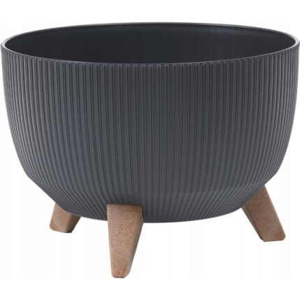 Lillepott Roma Jumper LEGS d.47/h.27cm grafiit