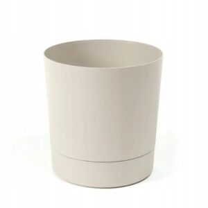 Lillepott Aura alusega d.12/h.13cm, beež