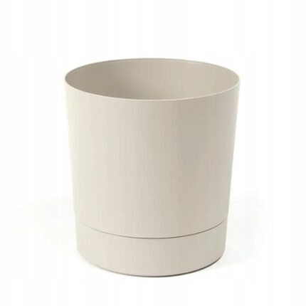 Lillepott Aura alusega d.12/h.13cm, beež