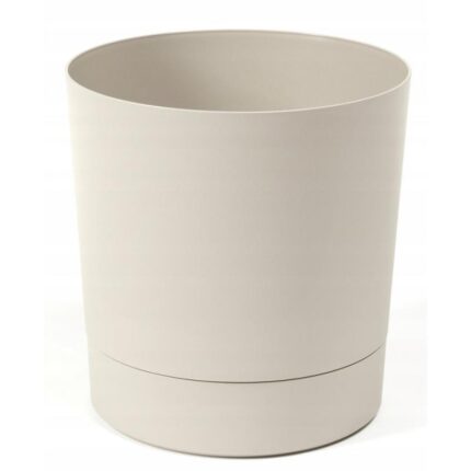 Lillepott Aura alusega d.14/h.15cm, beež