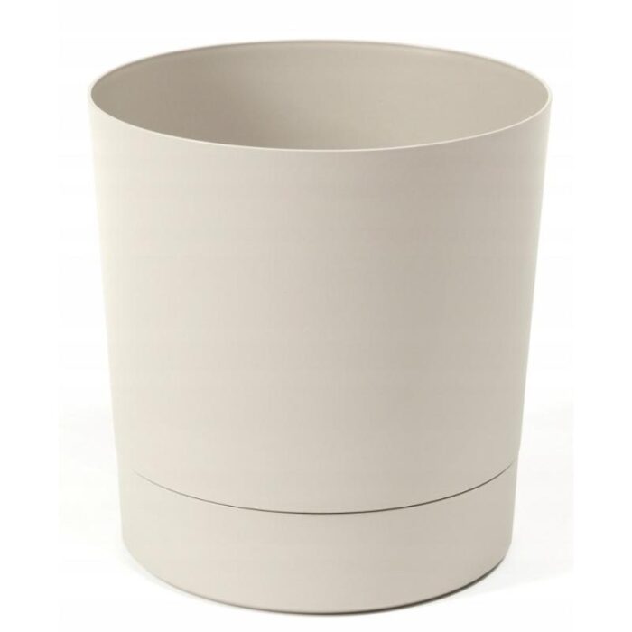 Lillepott Aura alusega d.14/h.15cm, beež