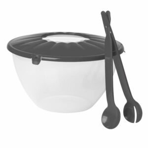 Salatikauss kaanega 7l, serveerimislusikatega